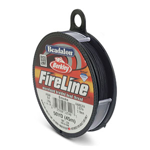 Schmuck Draht Beadalon Fireline 0.18mm Black