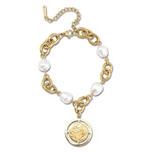 Stainless Steel - Rostfrei Stahl Armb&auml;nder Rose Gold