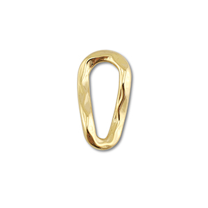 Zubeh&ouml;r aus Stainless Steel - Rostfreiem Stahl Connector Oval Gold