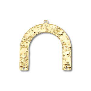 Anh&auml;nger / Connector aus Stainless Steel - Rostfreiem Stahl Arch Gold