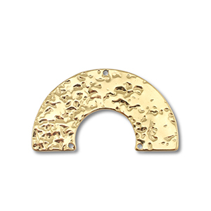 Anh&auml;nger / Connector aus Stainless Steel - Rostfreiem Stahl Arch Gold