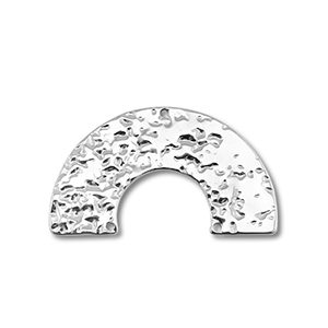 Anh&auml;nger / Connector aus Stainless Steel - Rostfreiem Stahl Arch Silver