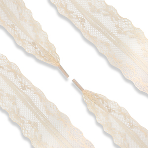 Musthave Schn&uuml;rsenkel Lace Beige