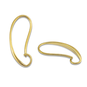 Zubeh&ouml;r aus Stainless Steel - Rostfreiem Stahl Ohrringe / Ohrh&auml;nger Gold