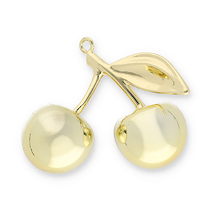 Statement-Anh&auml;nger Cherries Gold