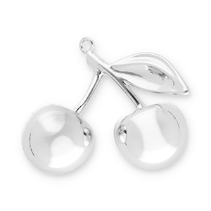 Statement-Anh&auml;nger Cherries Silver