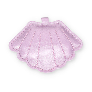 Statement-Anh&auml;nger Shell Lilac purple