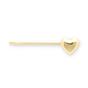 Haarschmuck Haarklammer Heart Gold
