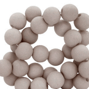 6 mm Perlen aus Acryl Shoreline grey