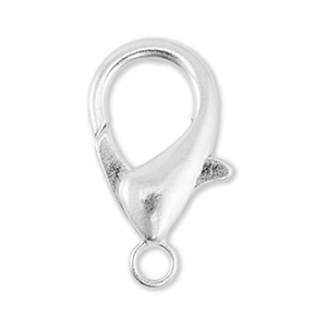 Zubeh&ouml;r Metall DQ Karabinerverschluss Antik silber (Nickelfrei)