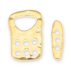 Zubeh&ouml;r Metall DQ Schloss Gold (Nickelfrei)