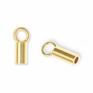 Zubeh&ouml;r Eco-brass&reg; Metall DQ Endkappe Gold (Nickelfrei)