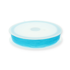 Schmuckdraht Elastik 0.8mm Turquoise blue