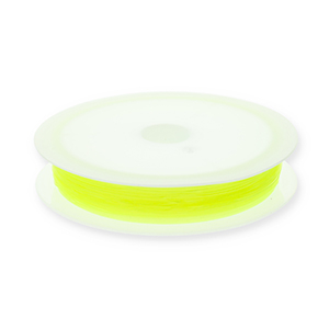 Schmuckdraht Elastik 0.5mm Neon yellow