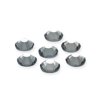 Strasssteine-Hotfix 5mm Black diamond