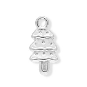 Anh&auml;nger aus Stainless Steel - Rostfreiem Stahl Christmas Tree Silver