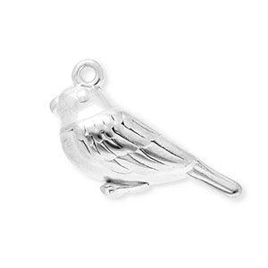 Anh&auml;nger aus Stainless Steel - Rostfreiem Stahl Bird Silver