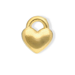 Anh&auml;nger aus Stainless Steel - Rostfreiem Stahl Heart Gold
