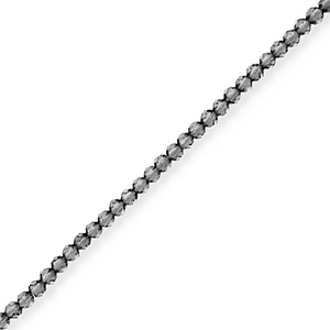 Facetten Top Glas Perlen Grey