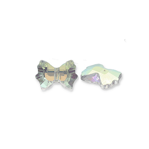 Facetten Perlen Fashion Bow Transparent-AB coating