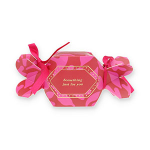 BY31&reg; (Geschenk-)Box f&uuml;r Schmuck Candy "Something just for you" Red-pink-gold-magenta pink