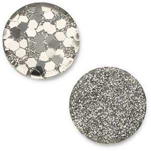 20 mm flach Polaris Elements Cabochon Helios Beige