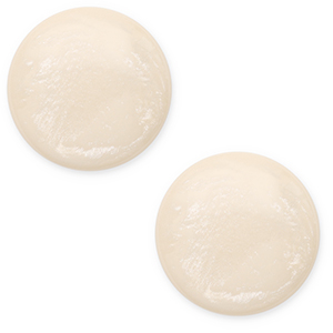 12 mm classic Polaris Elements Cabochon Jais Beige