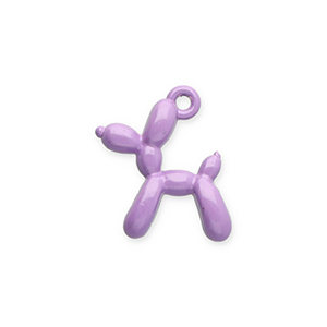 Anh&auml;nger Metall Balloon Dog Lilac