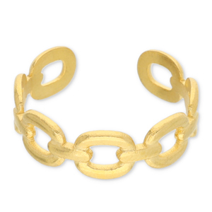 Stainless Steel - Rostfrei Stahl Ringe Gold