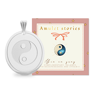 BY31&reg; Anh&auml;nger aus Stainless Steel - Rostfreiem Stahl Yin & Yang Silver