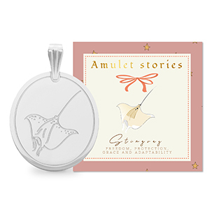 BY31&reg; Anh&auml;nger aus Stainless Steel - Rostfreiem Stahl Stingray Silver