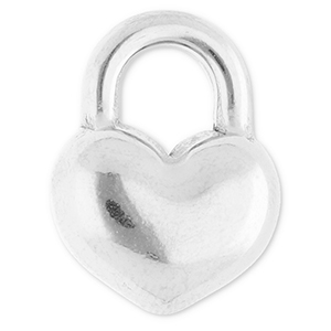 Anh&auml;nger aus Stainless Steel - Rostfreiem Stahl Heart Silver