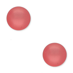 7 mm classic Polaris Elements Cabochon shiny Mellow rose