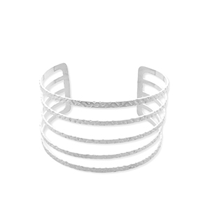 Stainless Steel - Rostfrei Stahl Armb&auml;nder Bangle Silver