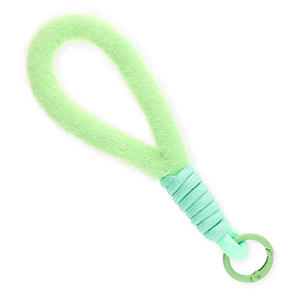 Musthave Segeltau-Handykette Pluche Pastel green-mint green