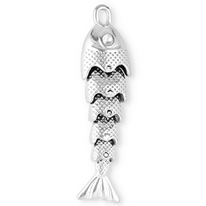 Anh&auml;nger aus Stainless Steel - Rostfreiem Stahl Fish Silver