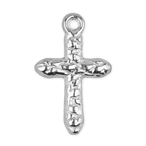 Anh&auml;nger aus Stainless Steel - Rostfreiem Stahl Cross Silver