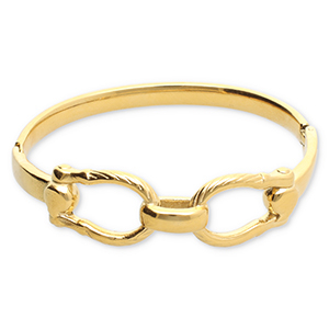 Stainless Steel - Rostfrei Stahl Armb&auml;nder Gold
