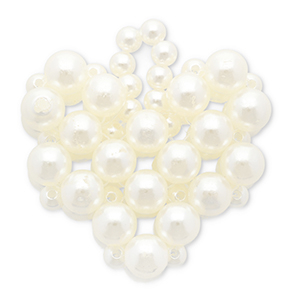 Statement-Anh&auml;nger Heart White