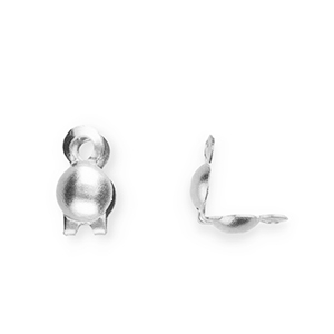 Zubeh&ouml;r aus Stainless Steel - Rostfreiem Stahl Kalotten 2 mm Silver