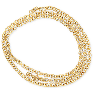 Zubeh&ouml;r aus Stainless Steel - Rostfreiem Stahl Bindering Gold