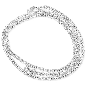 Zubeh&ouml;r aus Stainless Steel - Rostfreiem Stahl Bindering Silver