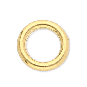 Zubeh&ouml;r aus Stainless Steel - Rostfreiem Stahl Ring 5 mm Gold