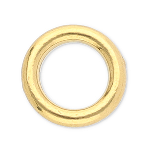Zubeh&ouml;r aus Stainless Steel - Rostfreiem Stahl Ring 8 mm Gold