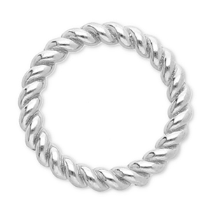 Zubeh&ouml;r aus Stainless Steel - Rostfreiem Stahl Ring 12 mm Silver
