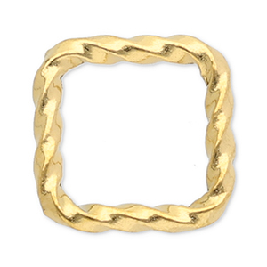 Zubeh&ouml;r aus Stainless Steel - Rostfreiem Stahl Zwischenst&uuml;ck Square Gold