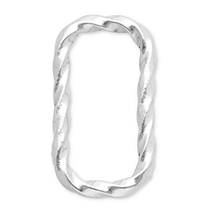 Zubeh&ouml;r aus Stainless Steel - Rostfreiem Stahl Zwischenst&uuml;ck Rectangle Silver