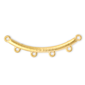 Zubeh&ouml;r aus Stainless Steel - Rostfreiem Stahl Zwischenst&uuml;ck Arch with 4 Loops Gold