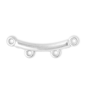 Zubeh&ouml;r aus Stainless Steel - Rostfreiem Stahl Zwischenst&uuml;ck Arch with 2 Loops Silver