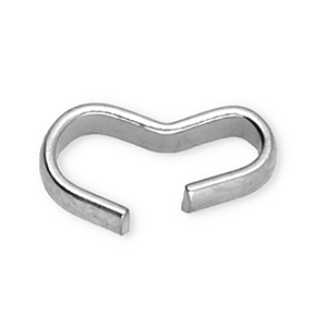 Zubeh&ouml;r aus Stainless Steel - Rostfreiem Stahl Schmuck-Verbinder Silver